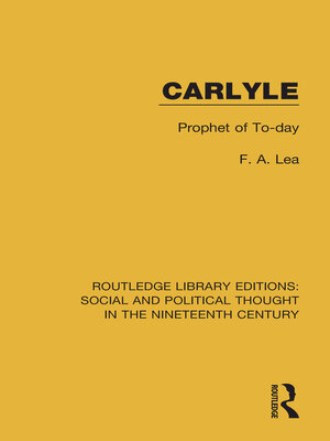 cover image of Carlyle